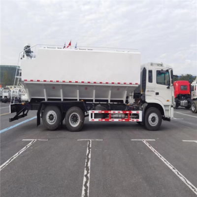 江淮前二后六國六30方散裝飼料車產(chǎn)品配置參數(shù)